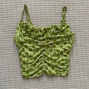 Floral Crop Top - Urban Outfitters